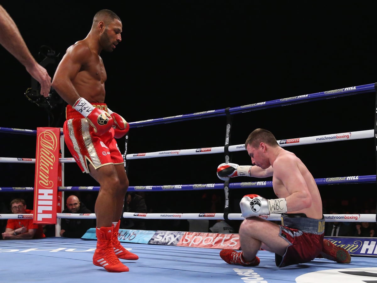 Kell Brook Stuns Sergey Rabchenko With Second Round Knockout Sport The Guardian