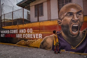 Murals Honor Kobe Bryant And His Daughter Gianna In Pictures