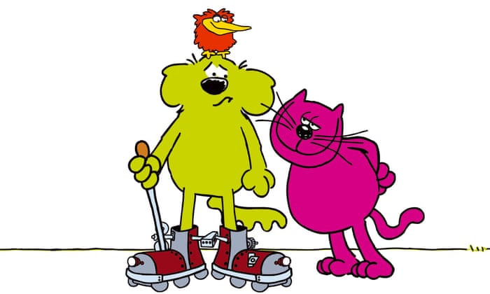 Roobarb and Custard review: Britain's answer to Top Cat – a wobbly cartoon  about a green dog | Animation on TV | The Guardian