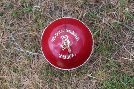 A Kookaburra ball at the County Ground, where Leicestershire are hosting Glamorgan