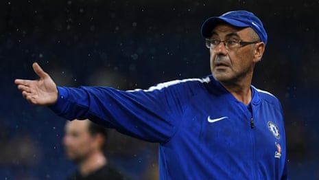 Chelsea manager Maurizio Sarri on Courtois, Kepa and Hazard speculation – video