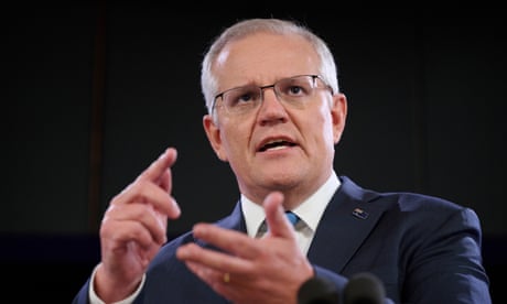 Scott Morrison addresses the National Press Club