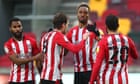 Brentford hit Wycombe for seven with doubles for Fosu and Toney