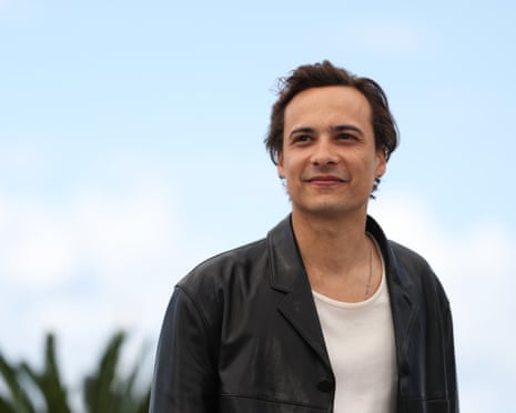 Frank Dillane at the Urchin photocall at Cannes.