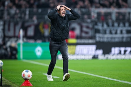Dino Topmöller has been sacked by Eintracht Frankfurt.