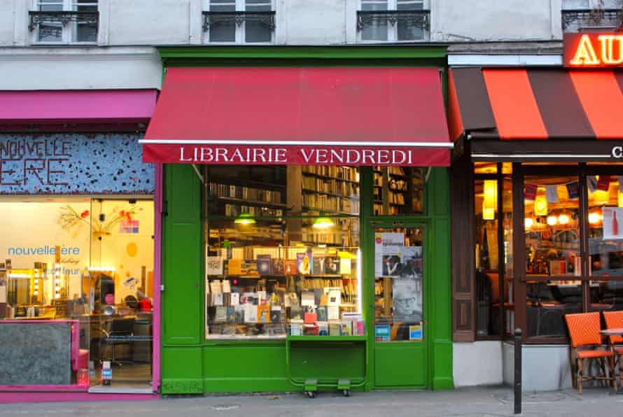 A bookshop on rue des Martys.