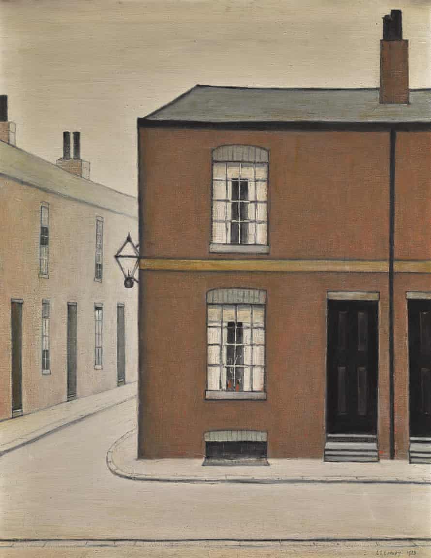 David Lloyd George’s Birthplace, Manchester by LS Lowry