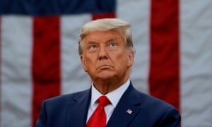 Donald Trump at the White House in Washington DC on 13 November 2020.