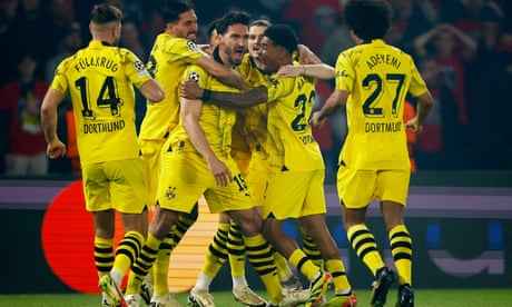PSG v Borussia Dortmund: Champions League semi-final, second leg – live