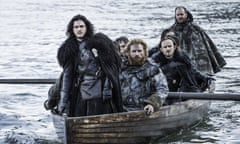 HBO<br>This image released by HBO shows Kit Harington as Jon Snow, left, in a scene from “Game of Thrones.” HBO programming chief Michael Lombardo said Thursday, July 30, 2015, that the drama series’ producers are leaning toward three more seasons after the just-concluded season five. Lombardo told a TV critics’ meeting in Beverly Hills, Calif., that he hopes that they’ll change their minds, but that appeared to be the intent. (Helen Sloan/HBO via AP)