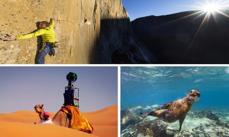 Google has mapped many places on earth, including Yosemite National Park and the Liwa desert.