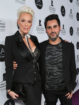 Nielsen with her husband, Mattia Dessi.