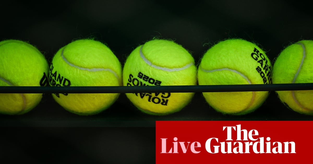 French Open: Jannik Sinner and Coco Gauff in action on day five – live