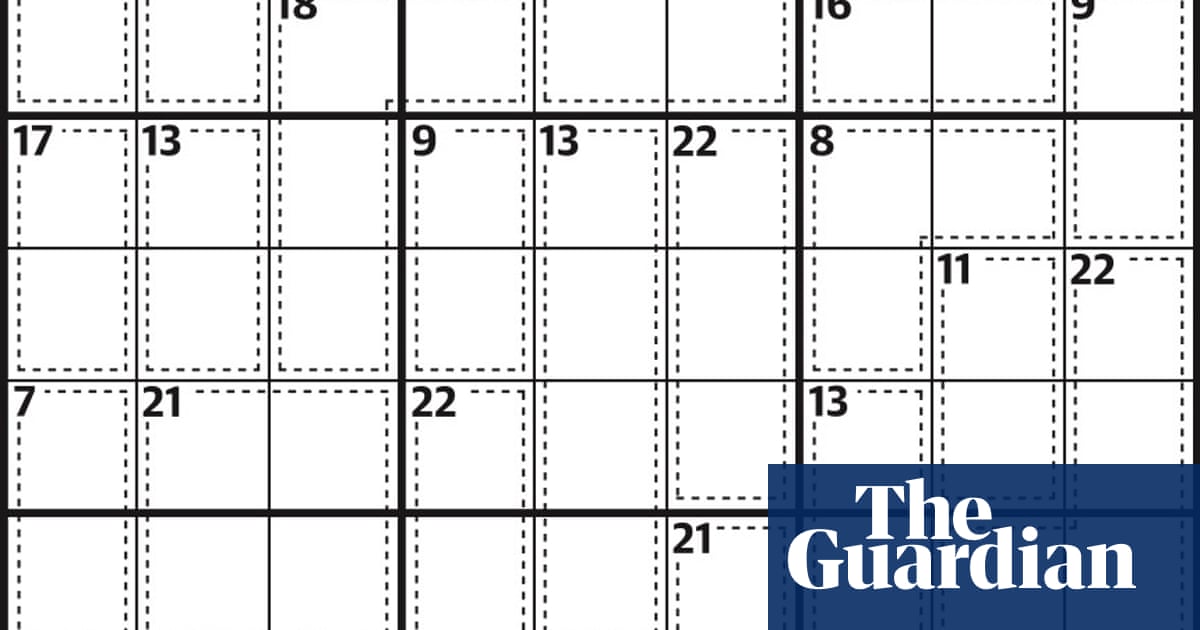 Killer sudoku 974 | Life and style Killer sudoku 974 | Life and style