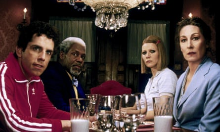 Ben Stiller, Danny Glover, Gwyneth Paltrow and Anjelica Huston in The Royal Tenenbaums