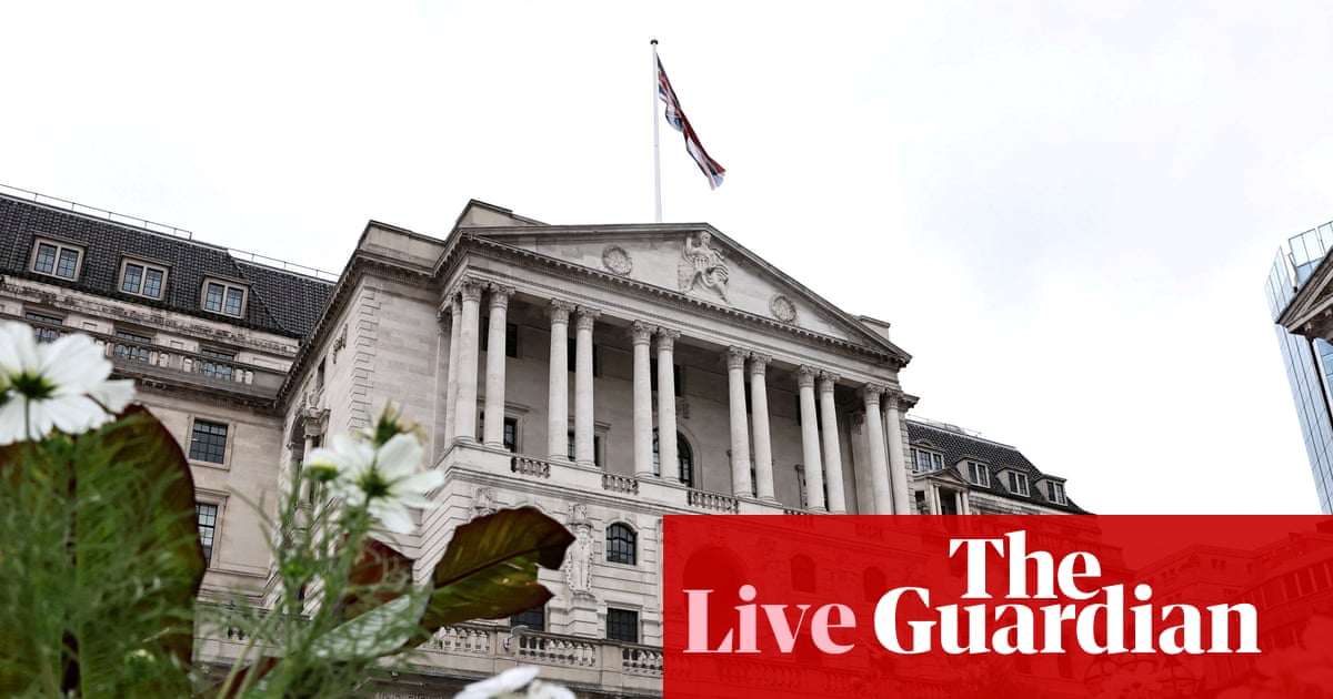 Bank of England governor says UK ‘not out of the woods’ on inflation, after leaving interest rates on hold – as it happened Bank of England governor says UK ‘not out of the woods’ on inflation, after leaving interest rates on hold – as it happened