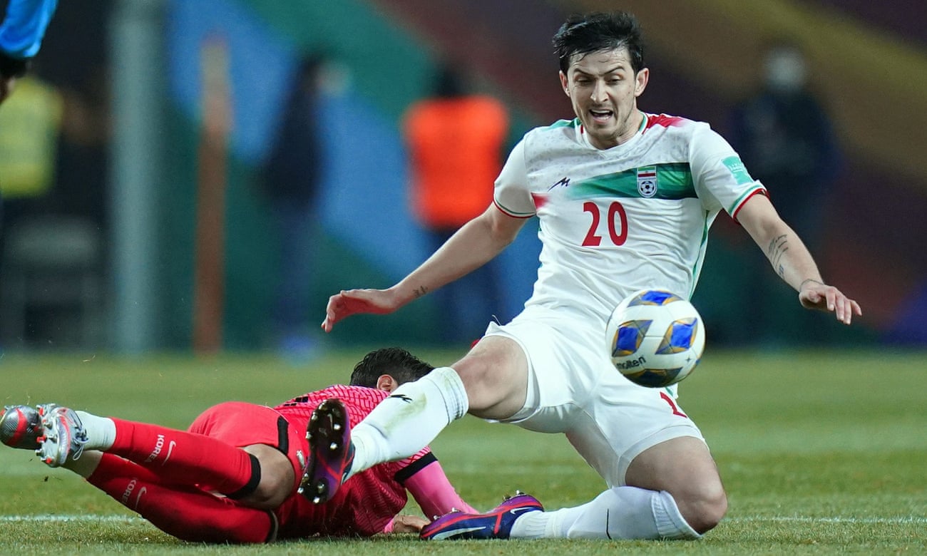 Iran striker Sardar Azmoun