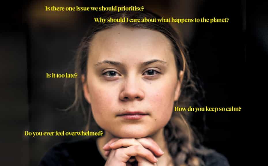 Greta Thunberg photographed in her home city, Stockholm, March 2019.