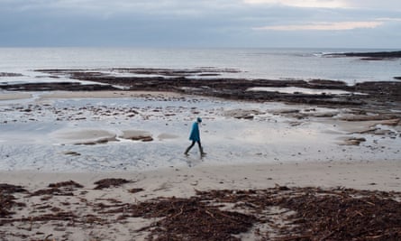 Amy Liptrot photographed on Orkney.