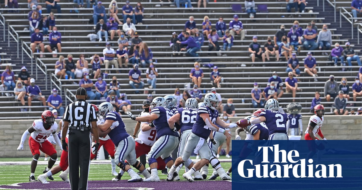 Empty stands and virtual bands: college football in the time of coronavirus  | Sport | The Guardian
