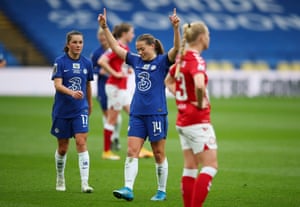 Chelsea are running away with it.