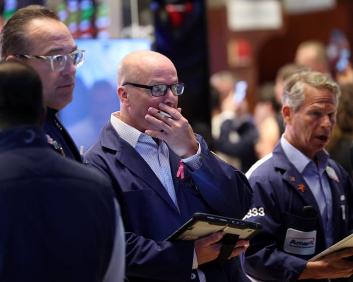 Rocky week for AI as shares slump but no sign of crash – yet