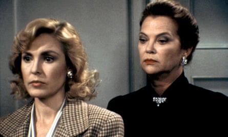 Louise Fletcher, right, and Victoria Tennant in Flowers in the Attic, 1987.