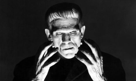  Boris Karloff as Frankenstein’s monster in The Bride of Frankenstein.