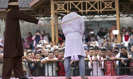Man whipped in Aceh