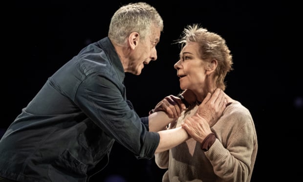 Parallel universes … Peter Capaldi and Zoe Wanamaker in Constellations.