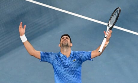 Novak Djokovic beats Stefanos Tsitsipas to win his 10th Australian Open title – live