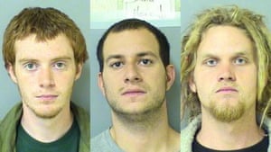Brian Church, Jared Chase and Brent Vincent Betterly, known as the ‘Nato Three’