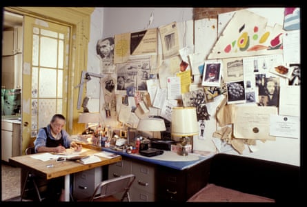 Louise Bourgeois in her home on West 20th Street, New York, 2000