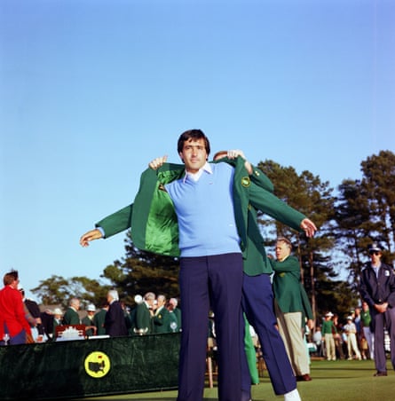 Seve Ballesteros wins the Masters in 1983
