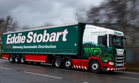 The fleet of Eddie Stobart trucks numbered more than 2,000 at its peak.
