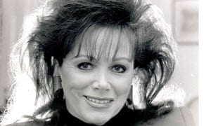 Jackie Collins pictured in 1989.