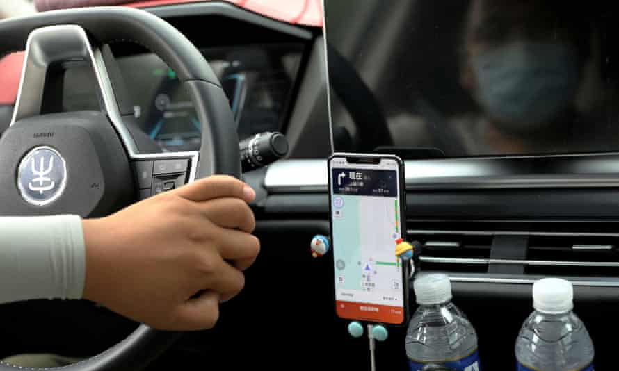 Driver of Chinese ride-hailing service Didi