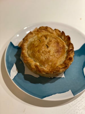 Felicity Cloake’s prototype meat and potato pie.