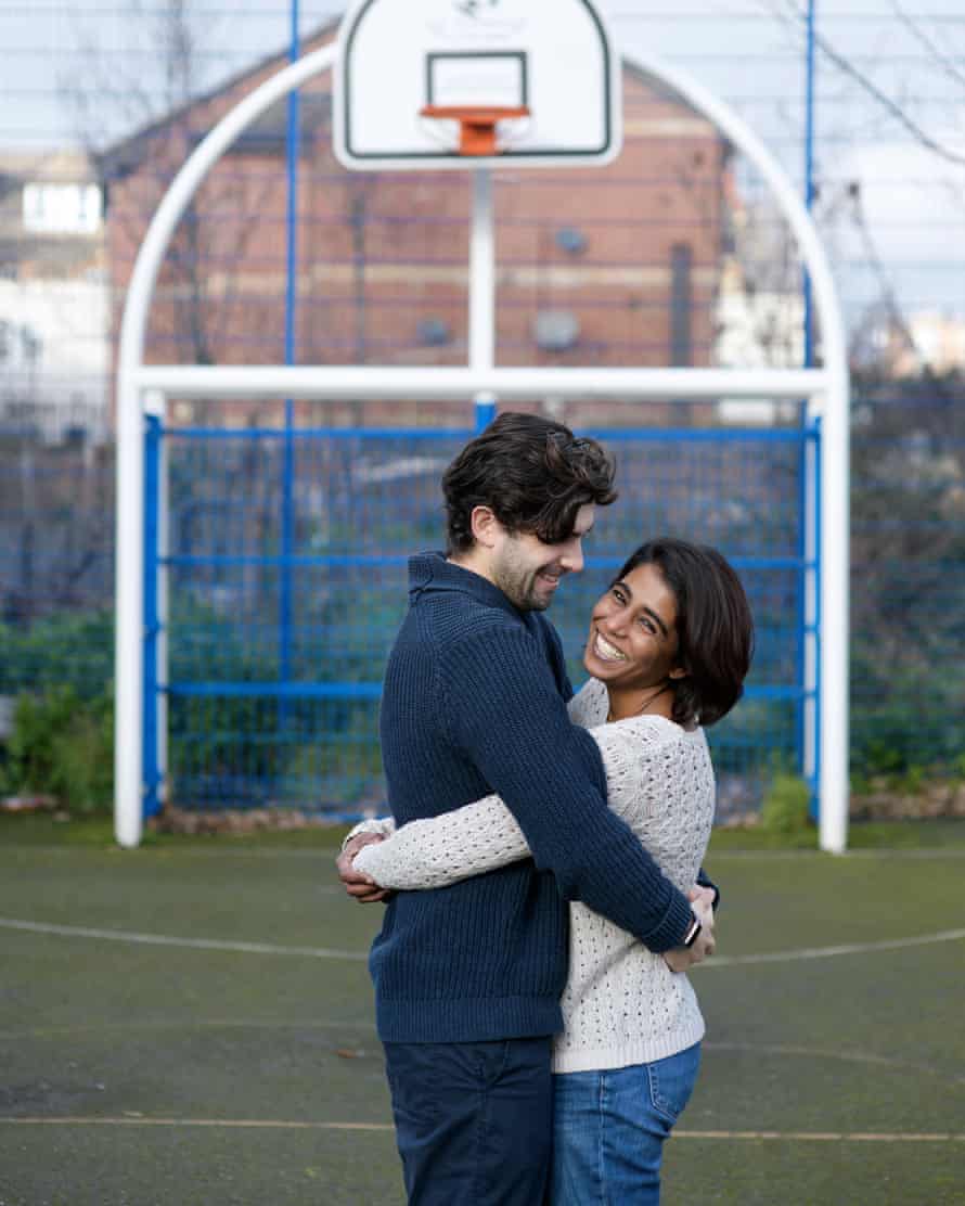 Sam George and husband Roberto Agosti, London