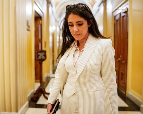 Anna Paulina Luna walks near the House chamber at the US Capitol, 26 March 2026.