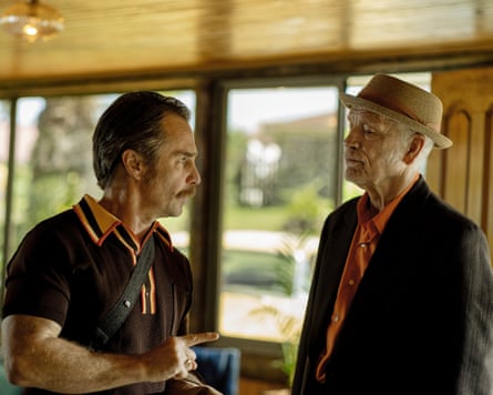 Sam Rockwell and John Malkovich in Wild Horse Nine.