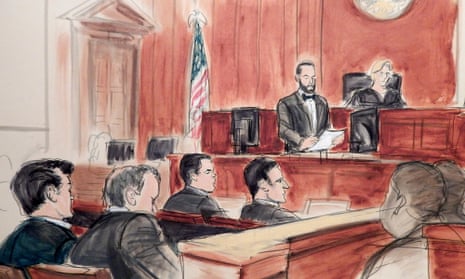 Ross Ulbricht in court in January. Ulbricht was found guilty of fraud charges. 