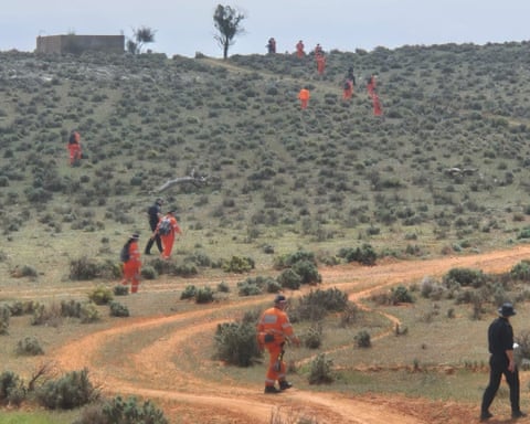 The search for Gus in remote South Australia