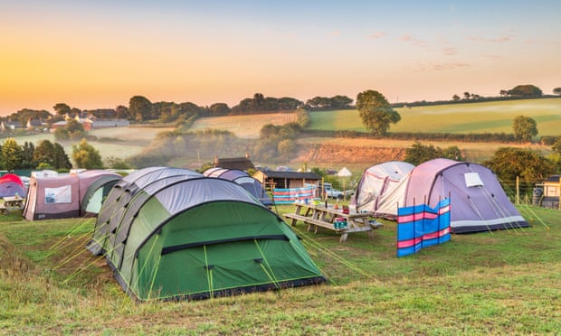 Up to half of campsites are already fully booked throughout August while city hotels stand three-quarters emptier than last year.