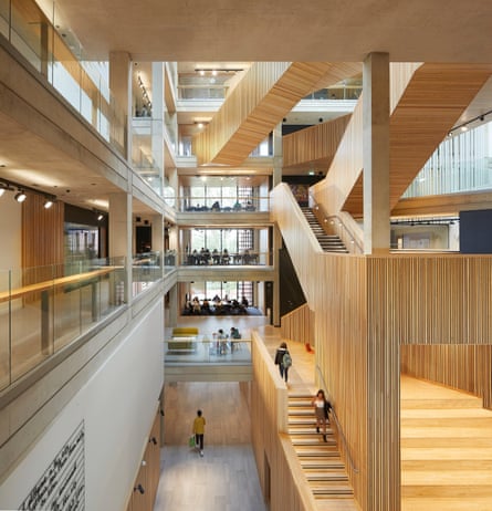 Familiar tropes … the faculty of arts building at Warwick University by Fielden Clegg Bradley.