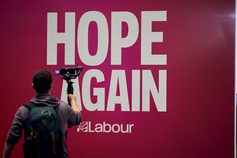 Labour’s slogan.