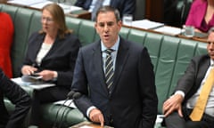 Treasurer Jim Chalmers during Question Time in the House of Representatives at Parliament House in Canberra.