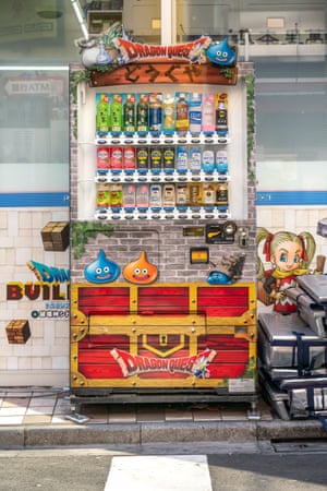 Photographs of vending machines in Tokyo, Japan by London-based photographer Tim Easley.