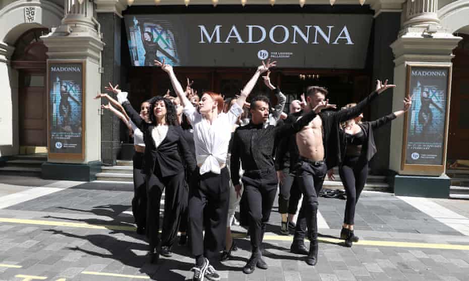 Madonna dancers announce Madonna’s Madame X tour that came to the UK last year