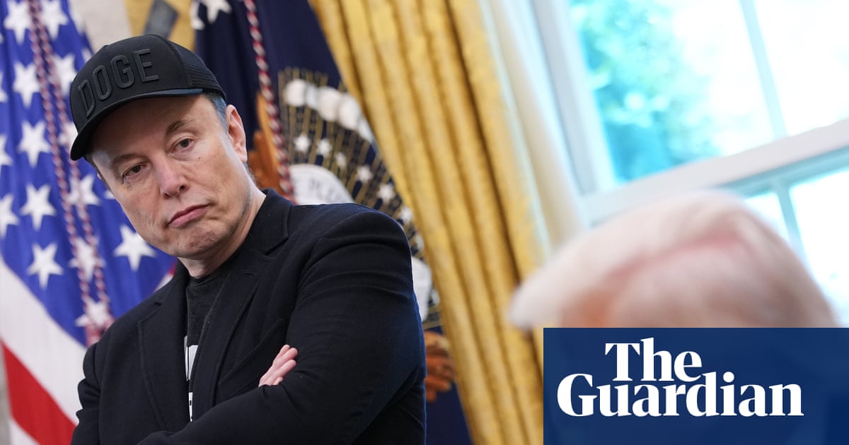 Elon Musk explains that when he helped a president wreck the federal government, he was just having a little fun and everyone should relax because robots will fix it later.